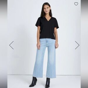 7 for all mankind vneck blouse size Small‎